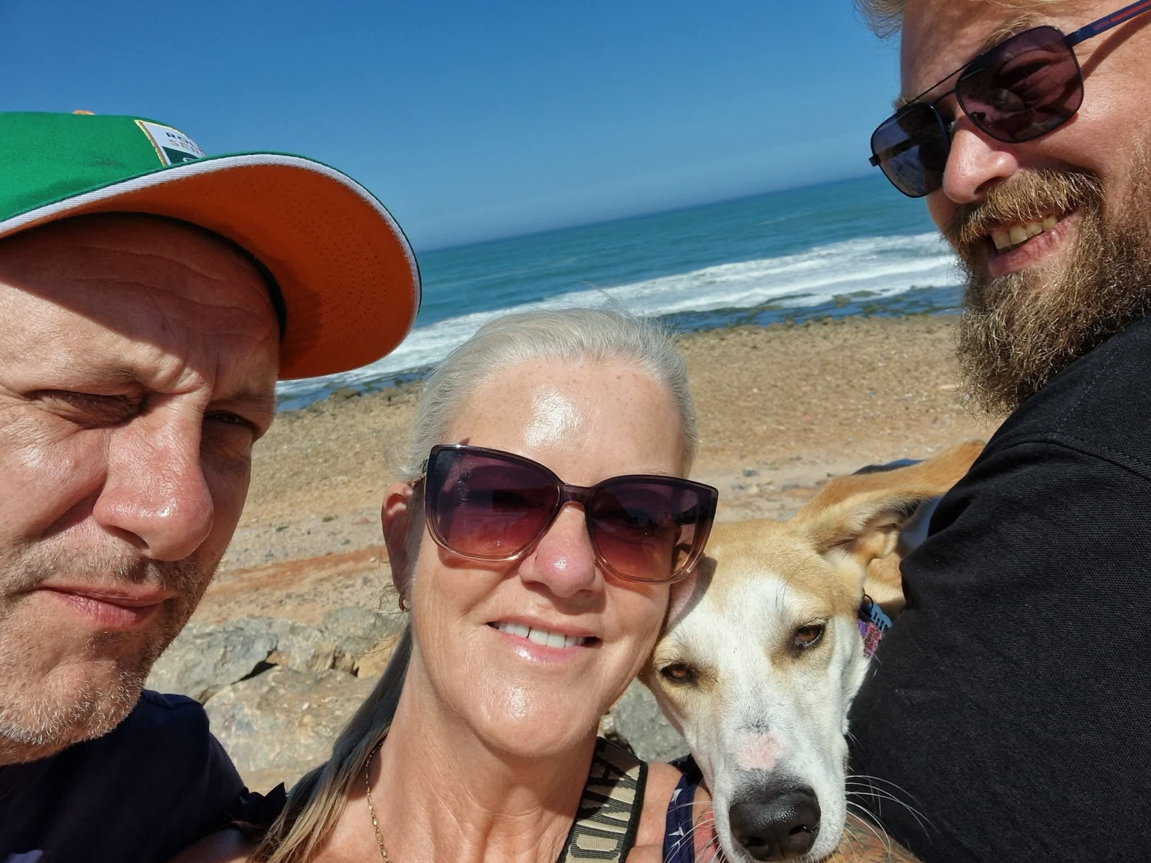 Couple saves Moroccan puppy hit by car they met on vacation